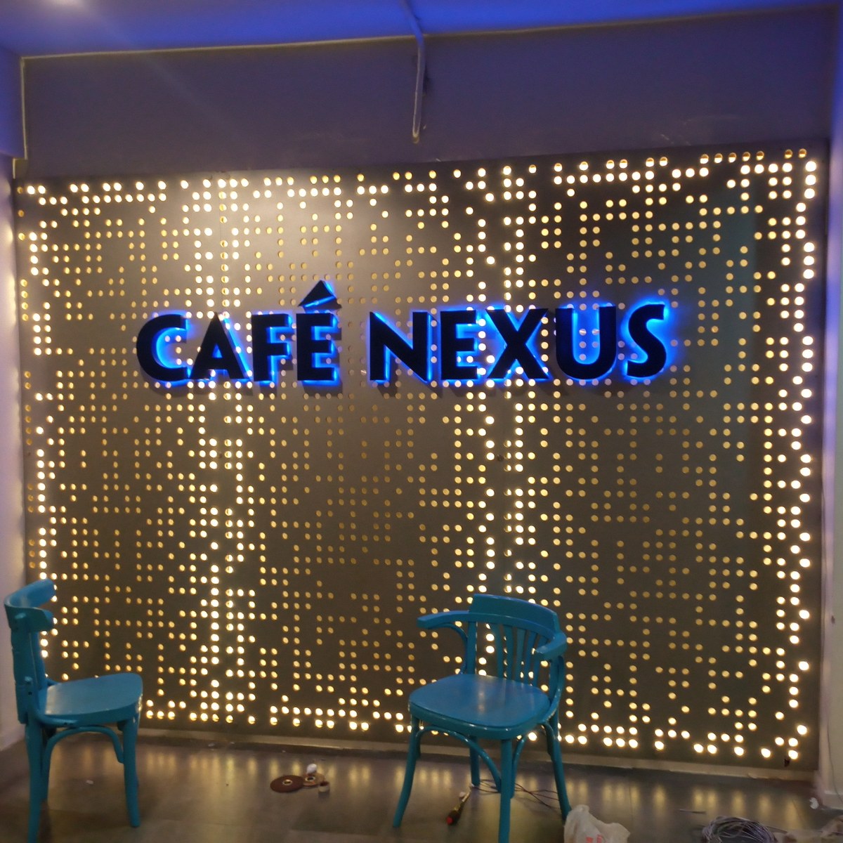 Cafe Nexus signage